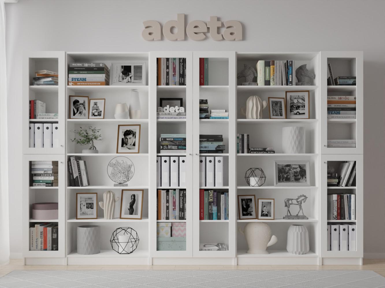 Книжный шкаф Билли 371 white ИКЕА (IKEA) изображение товара