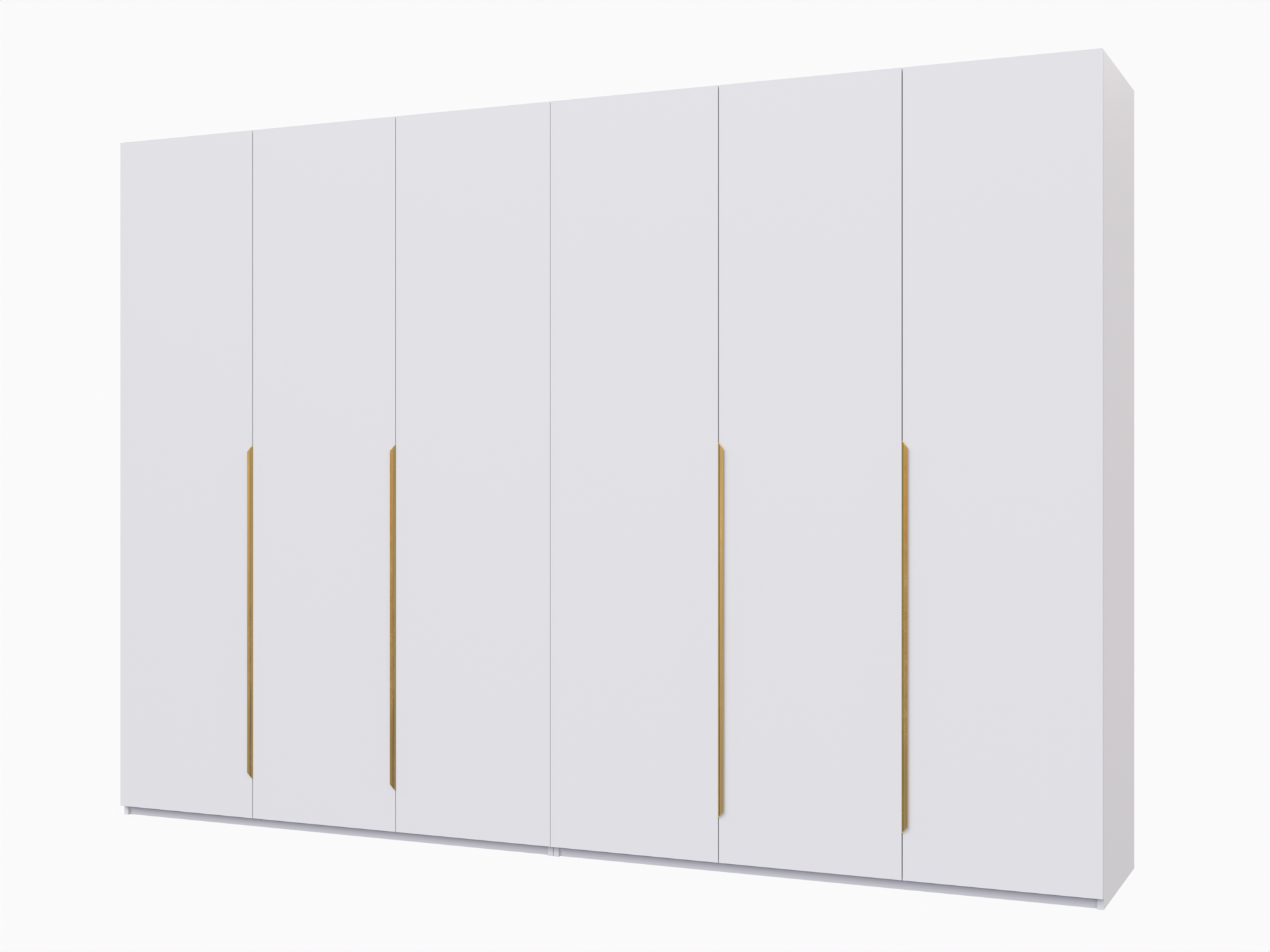 Распашной шкаф Пакс Альхейм 16 white (gold) ИКЕА (IKEA) изображение товара