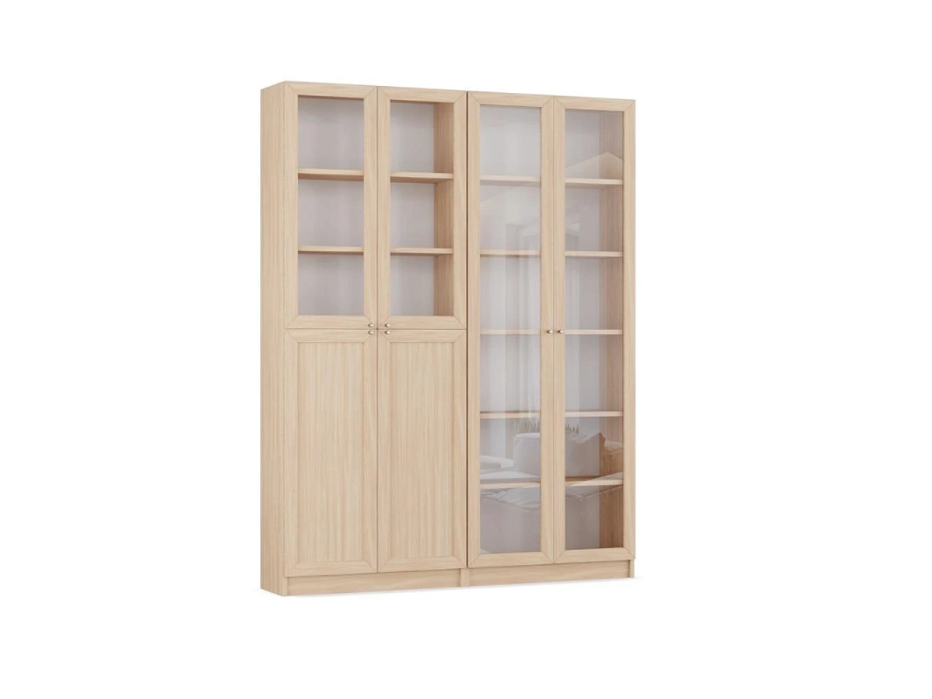 Книжный шкаф Билли 345 beige ИКЕА (IKEA) изображение товара