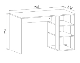 Изображение товара Письменный стол Лойс на сайте adeta.ru