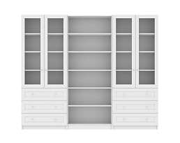 Изображение товара Книжный шкаф Билли 369 white ИКЕА (IKEA) на сайте adeta.ru