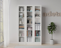 Изображение товара Книжный шкаф Билли 340 white ИКЕА (IKEA) на сайте adeta.ru