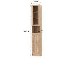 Изображение товара Книжный шкаф Билли 329 beige ИКЕА (IKEA) на сайте adeta.ru