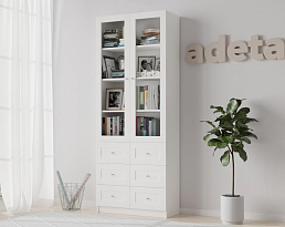 Изображение товара Книжный шкаф Билли 317 white ИКЕА (IKEA) на сайте adeta.ru